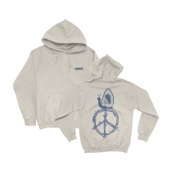 Peace hoodie white online